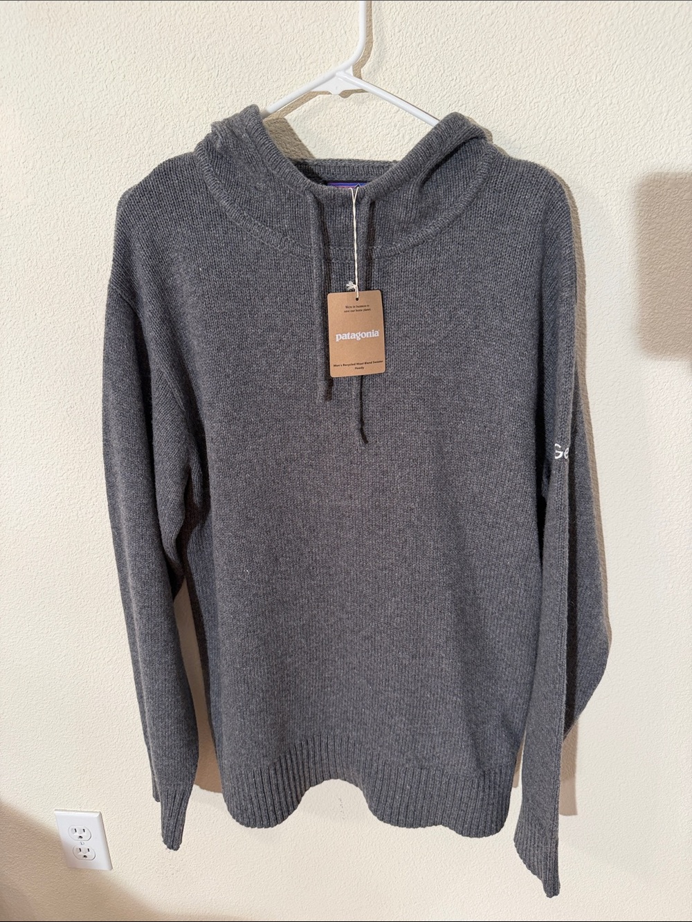 Patagonia M'S Recycled Wool-Blend Sweater Hoody